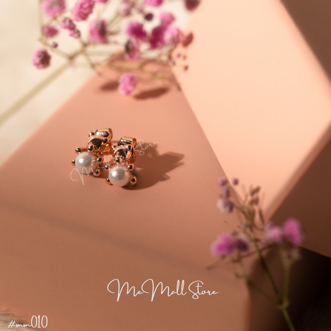 【#MM010】Baby Bear Earrings