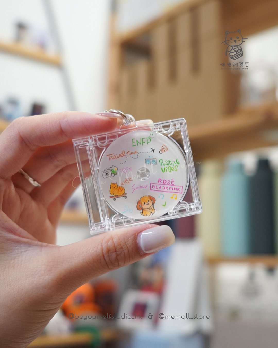 【Shrink Plastic】CD Ornament