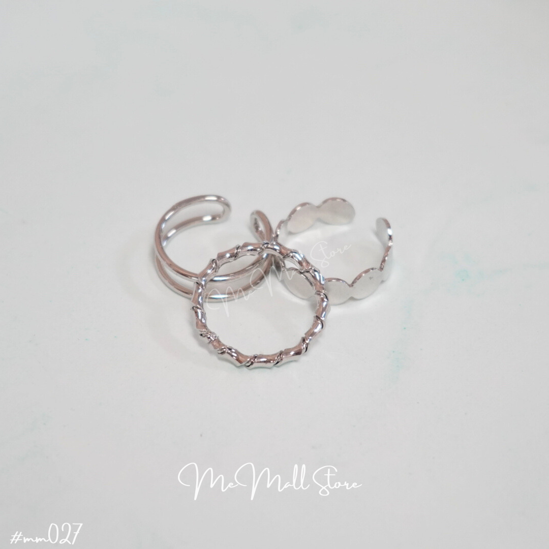 【#MM027】戒指三件套