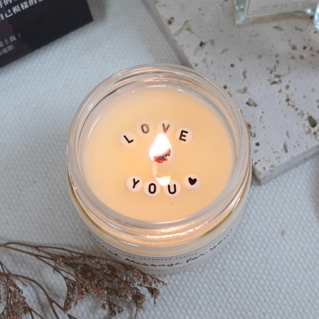 【工作坊】珠珠粒隱藏信息蠟燭