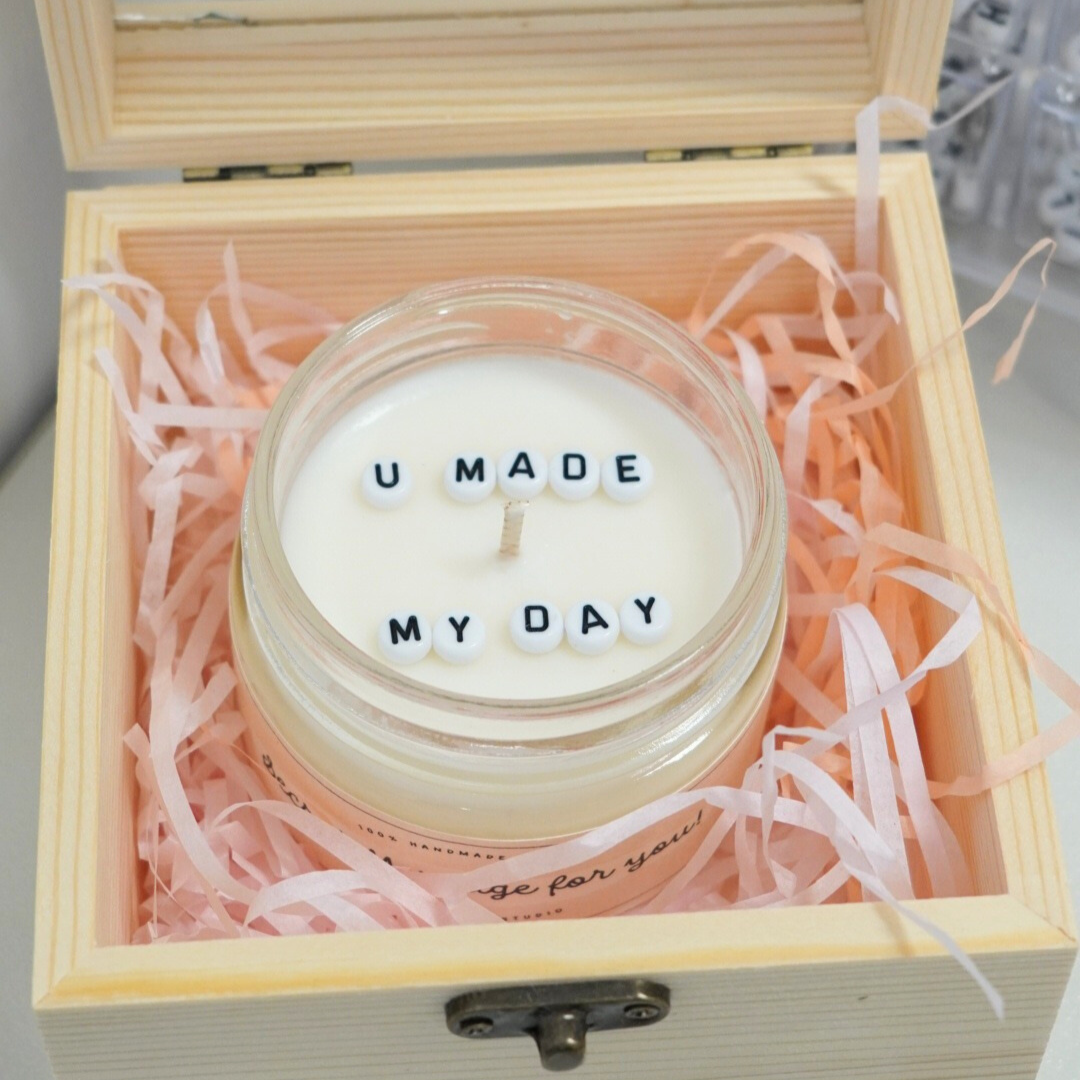 【工作坊】珠珠粒隱藏信息蠟燭