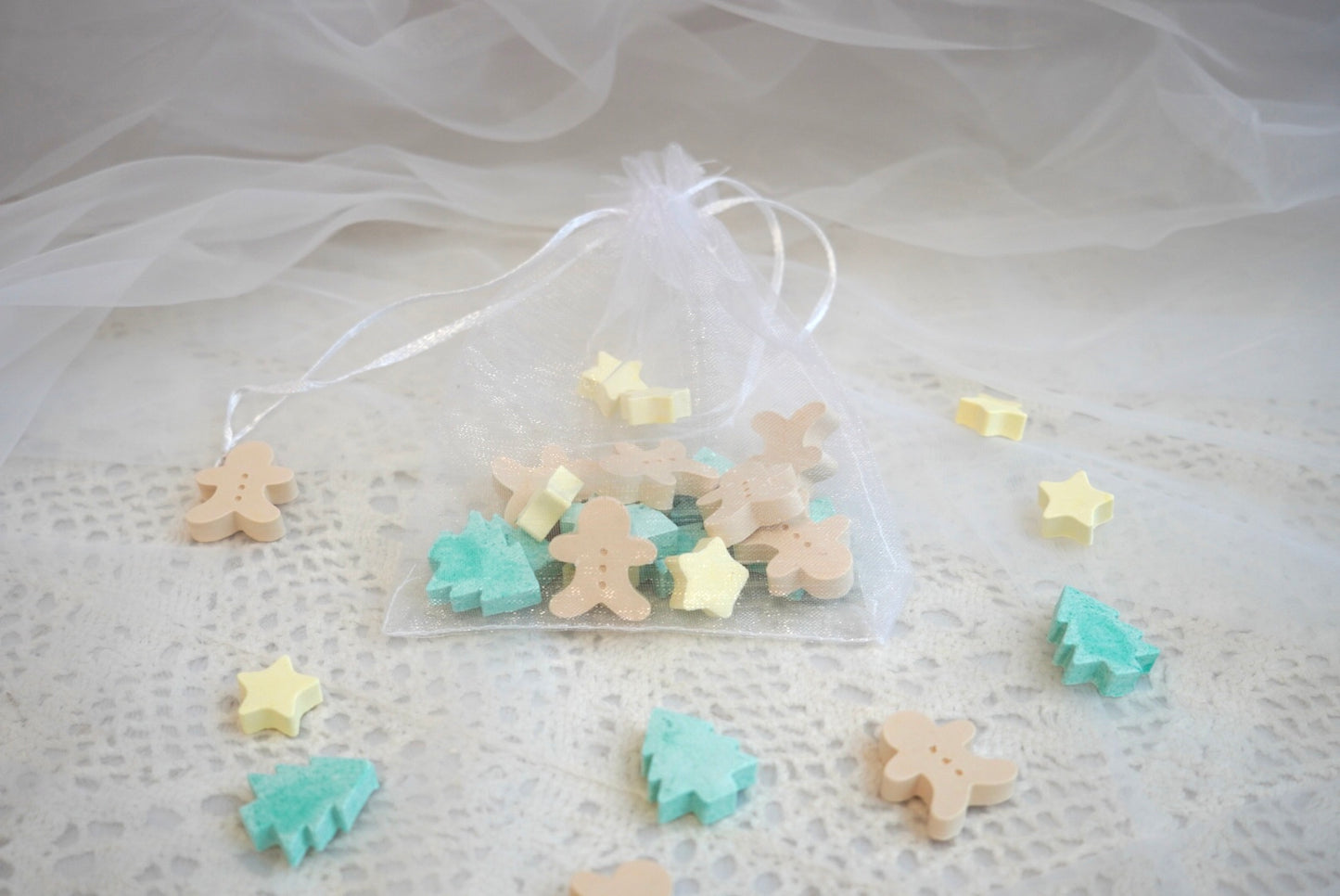 【聖誕系列】聖誕節特別版擴香石包 - 混合版 (附送5mL擴香劑)