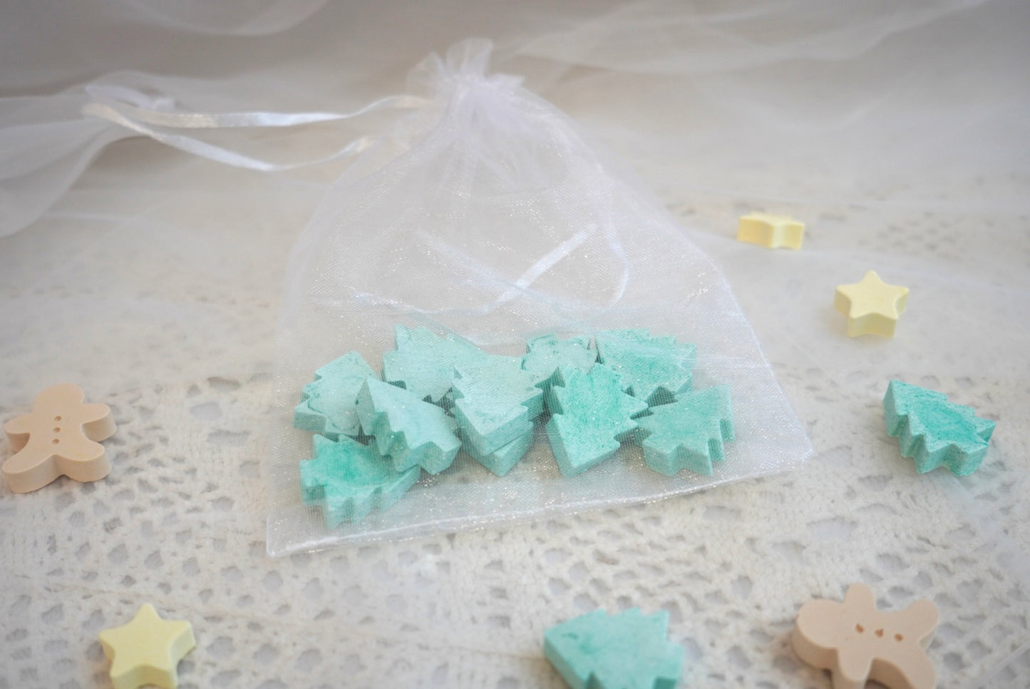 【聖誕系列】聖誕節特別版擴香石包 - 聖誕樹版 (附送5mL擴香劑)