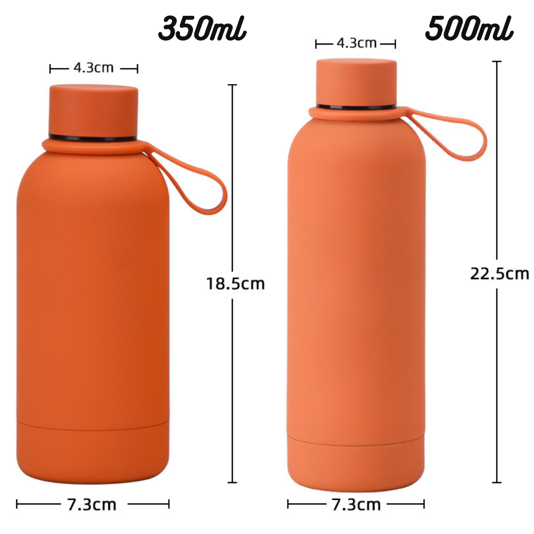 【純色保溫瓶系列】不鏽鋼保溫瓶 - 深綠色