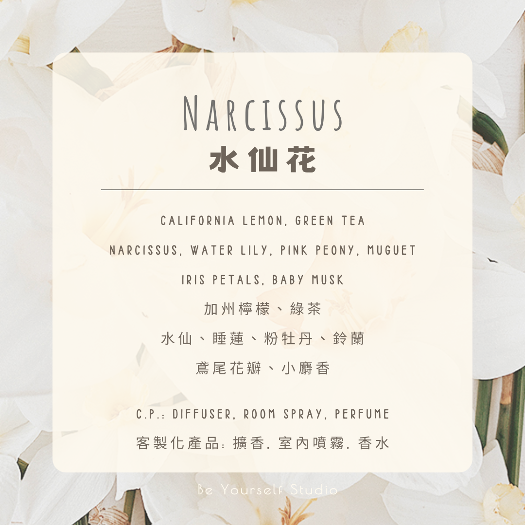 【香氣篇】水仙花 - Narcissus