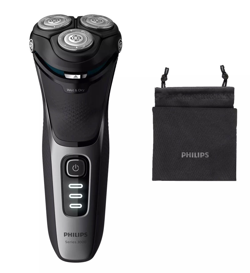 【Philips 飛利浦】S3231/52 3000系列 乾濕兩用電鬚刨 [香港行貨 | 2年保養]