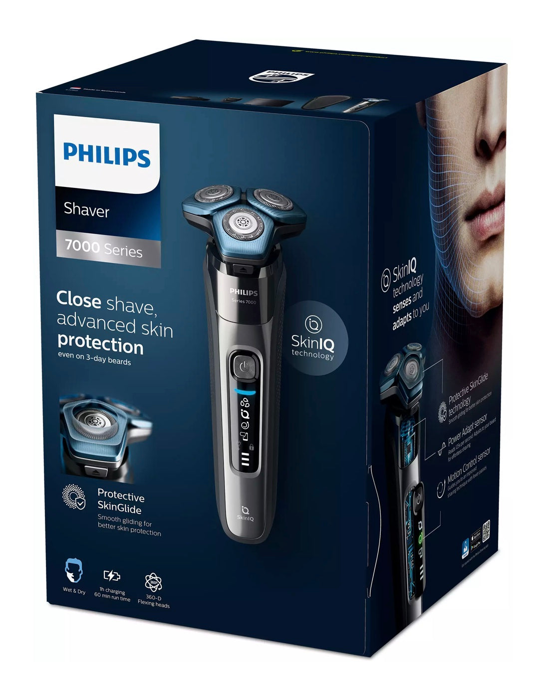 【Philips 飛利浦】S7788/59 7000系列 乾濕兩用電鬚刨 [香港行貨 | 2年保養]