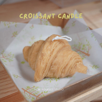 【Scented Candle】Croissant-shaped candle