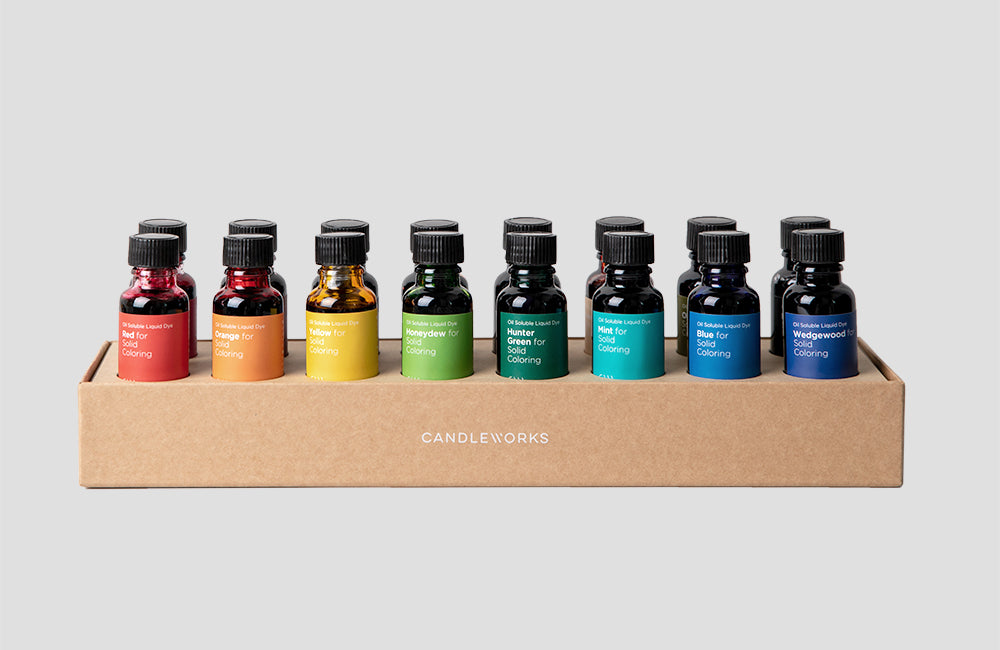 【原材料系列】(顏料) Liquid Dye (Oil Soluble) 20ml x 16 Colors Set