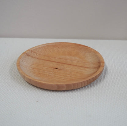 【Wooden Series】Round Wooden Plate