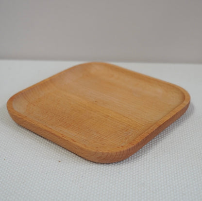 【Wooden Series】Square Wooden Plate
